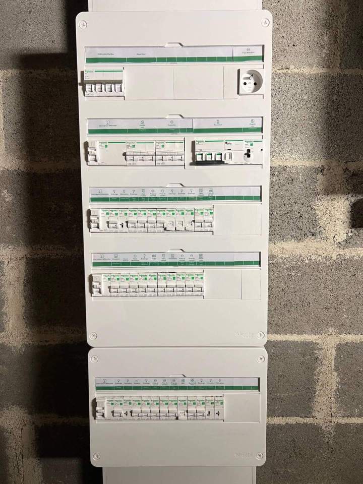 Pose tableau électrique Sèvremoine
